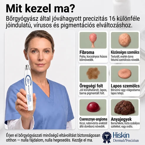 Hivatalos Márkabolt | 🚢🚢 Hiskin® 7 napos Szemölcseltávolító Roll-on Ápoló Folyadék (Fájdalommentes rollerball technológia, hegek nélkül) 🐬