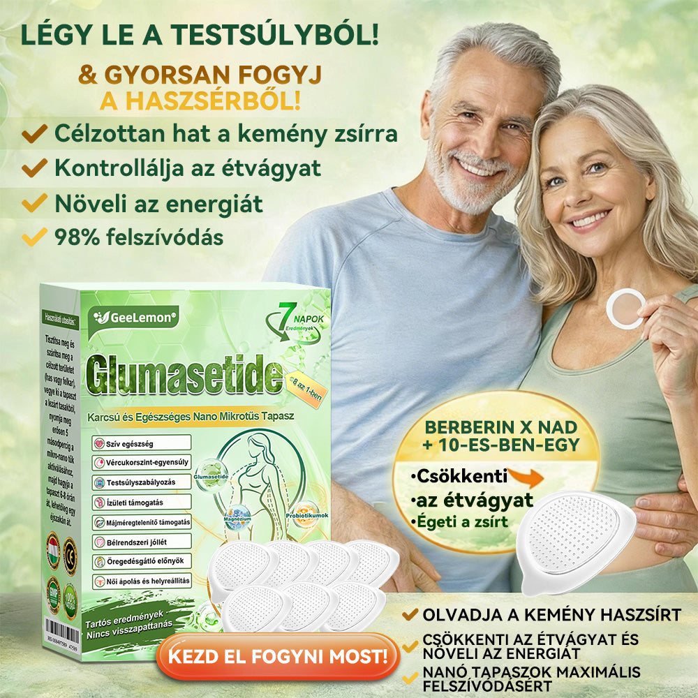Magyar szakértők által ajánlott · 👩‍⚕️ Hivatalos márkabolt| 🎄✨ 𝐆𝐞𝑒𝐿𝑒𝐦𝐨𝐧® Glumasetide 8 az 1-ben Karcsú és Egészséges Nano Mikrotűs Tapasz 🇭🇺