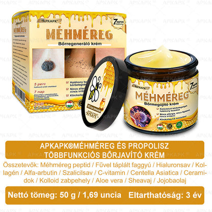 ✨ 𝖠𝖯𝖪𝖠𝖯𝖪® méhméreges bőrmegújító krém ✅ Fizetés átvételkor | ✅ Egyszeri rendelés | 🚫 Nincs havi előfizetés