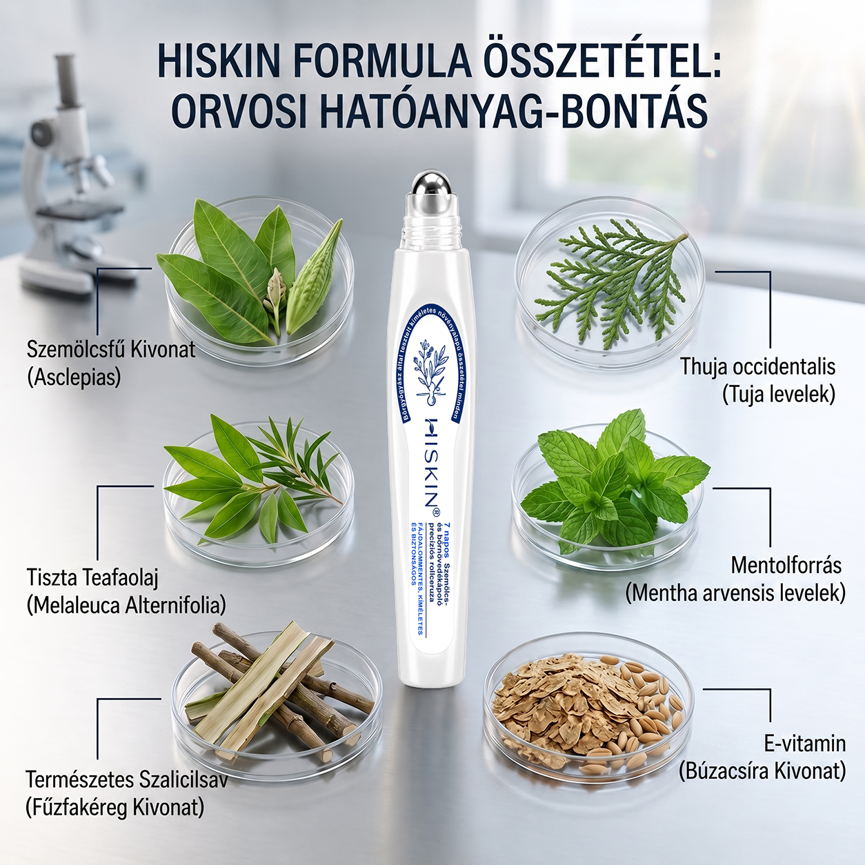 Hivatalos Márkabolt | 🚢🚢 Hiskin® 7 napos Szemölcseltávolító Roll-on Ápoló Folyadék (Fájdalommentes rollerball technológia, hegek nélkül) 🐬